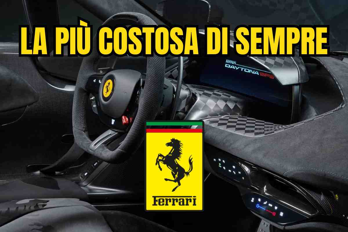 Ferrari più costosa
