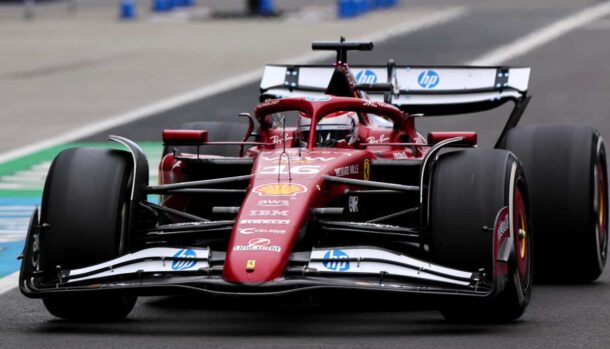Charles Leclerc su Ferrari