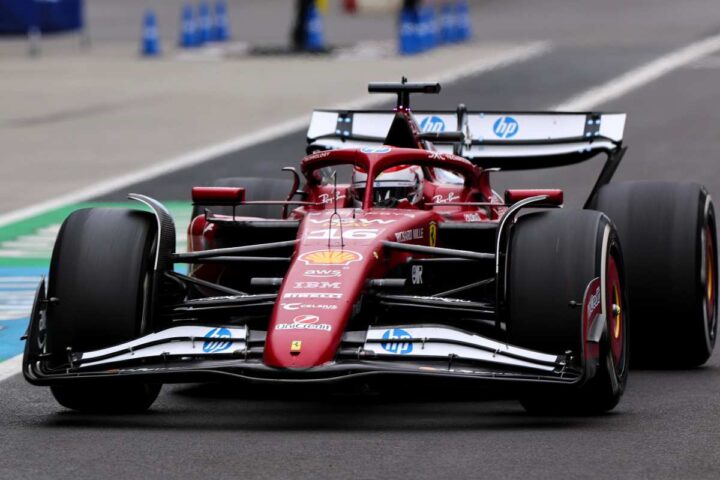 Charles Leclerc su Ferrari