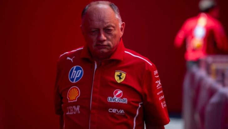 Il team principal Ferrari Frederic Vasseur