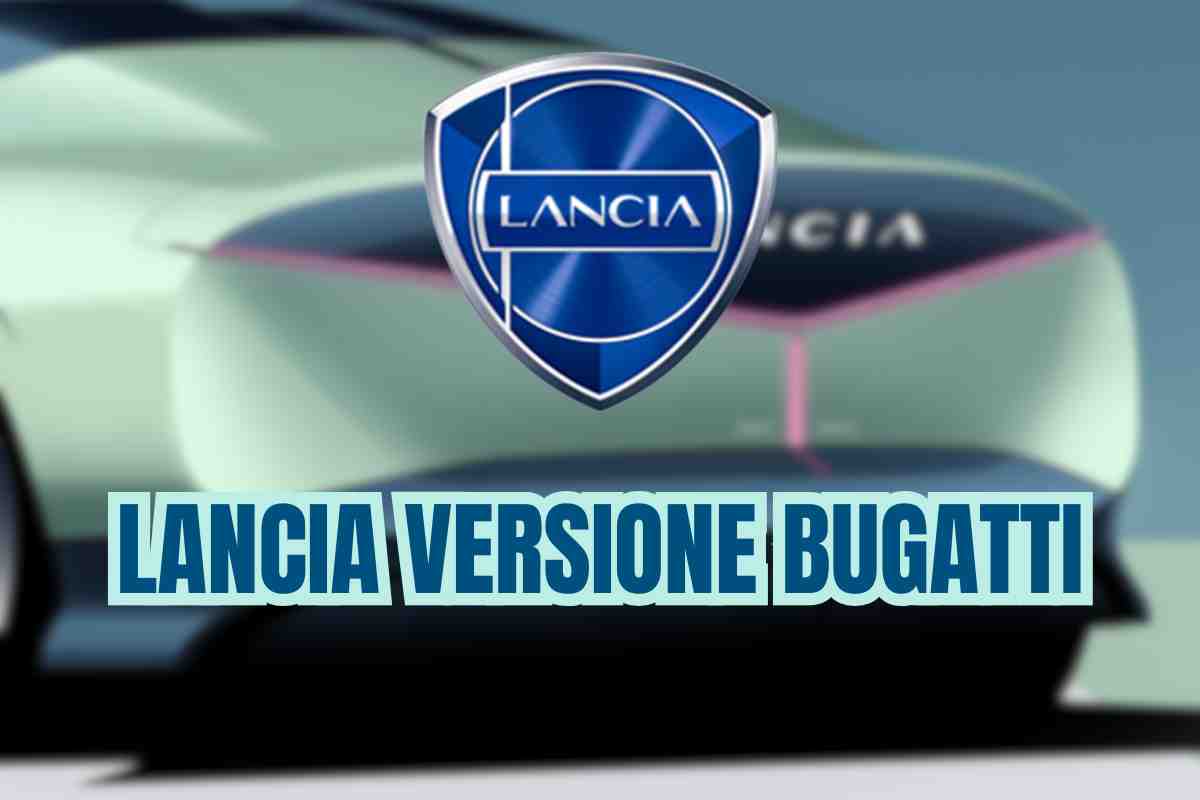 Lancia in versione Bugatti