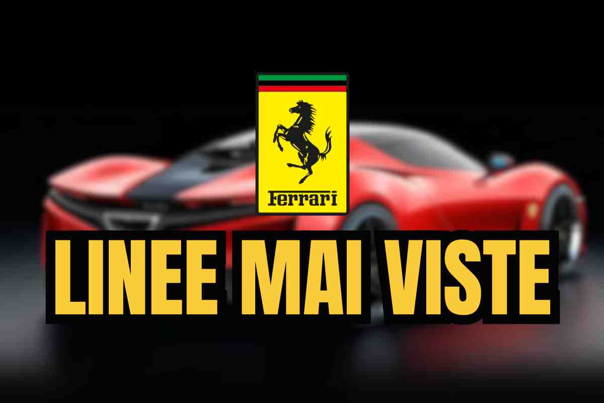 Una Ferrari un po' Lotus e Bugatti