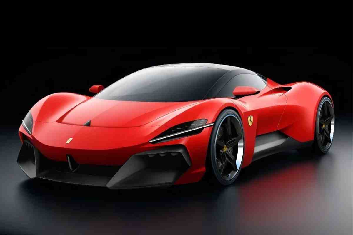 Una Ferrari un po' Lotus e Bugatti