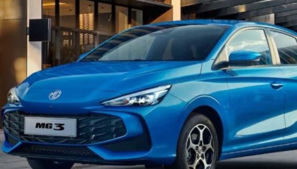 Una MG3 parcheggiata