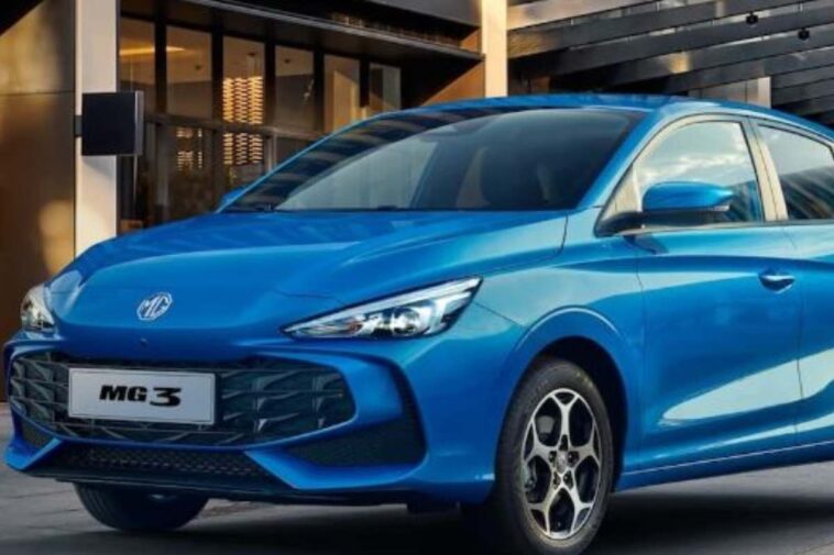 Una MG3 parcheggiata