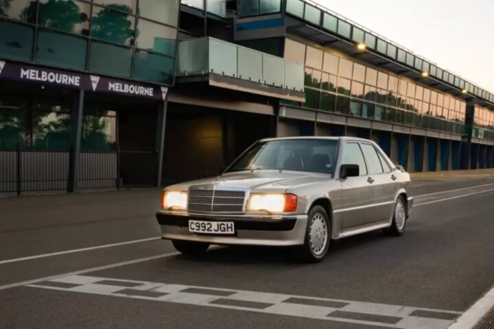 La Mercedes 190 di Ayrton Senna