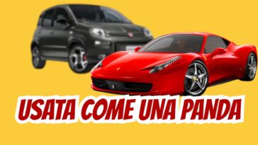 Usa la Ferrari come una Panda