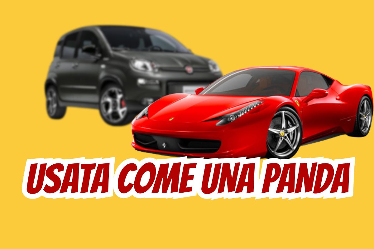 Usa la Ferrari come una Panda