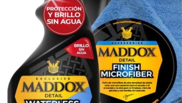 Il detergente Waterless Wash&Wax della Maddox