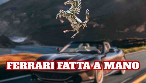Ferrari fatta a mano