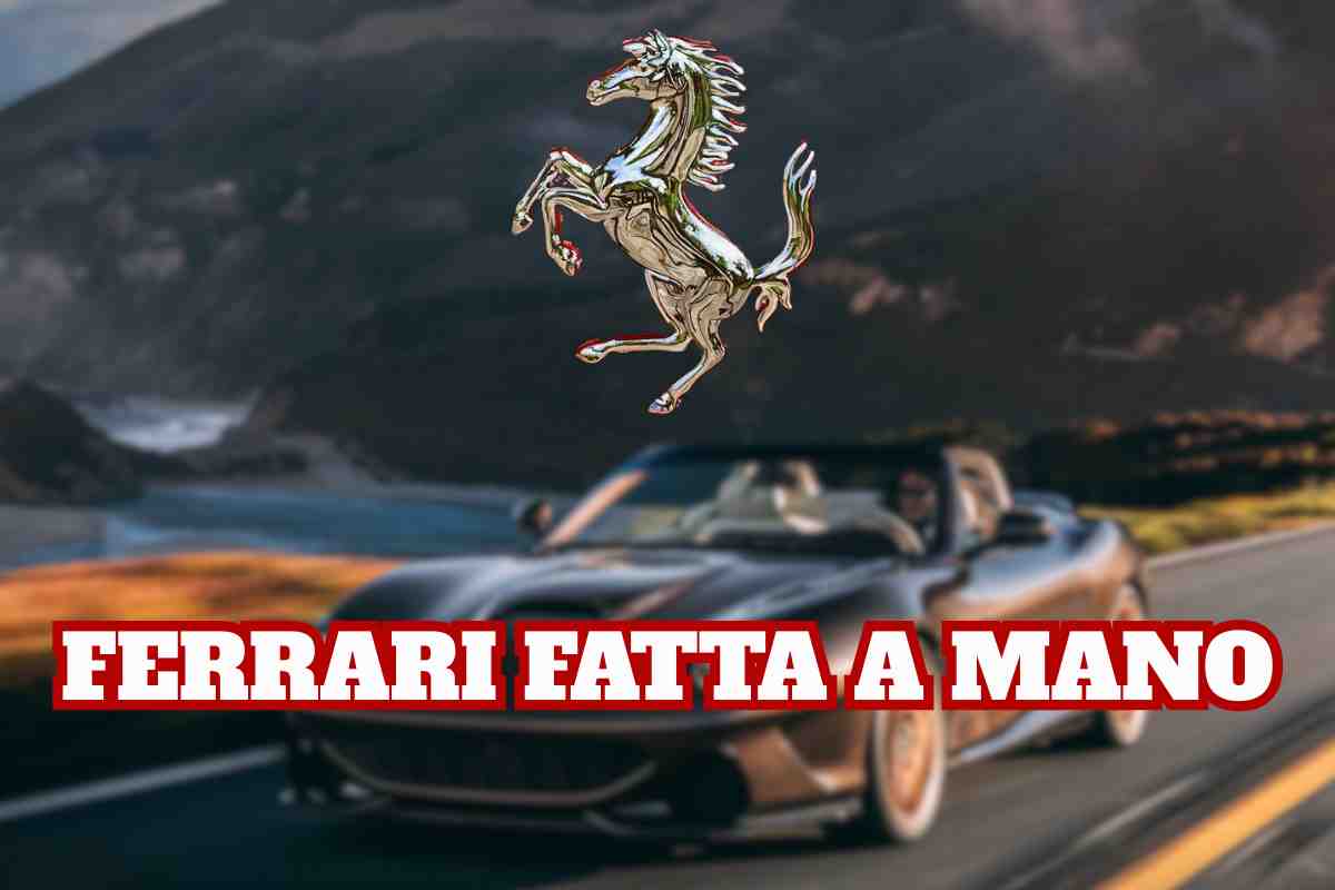 Ferrari fatta a mano