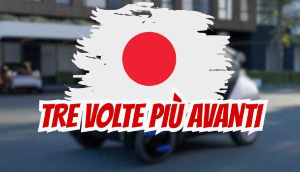 Giappone tre volte più avanti