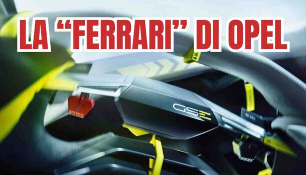 La Ferrari di Opel