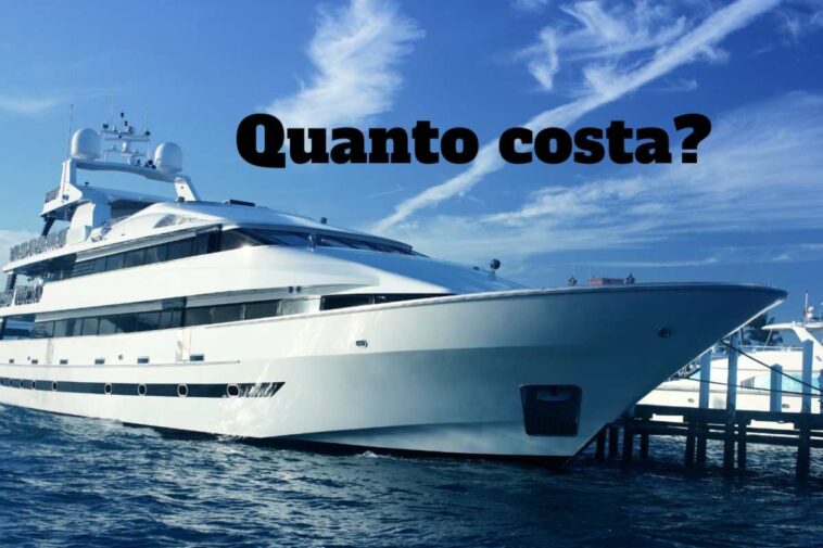 Uno yacht e la domanda "quanto cosa?"