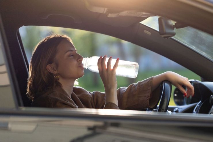 Auto acqua bere problemi