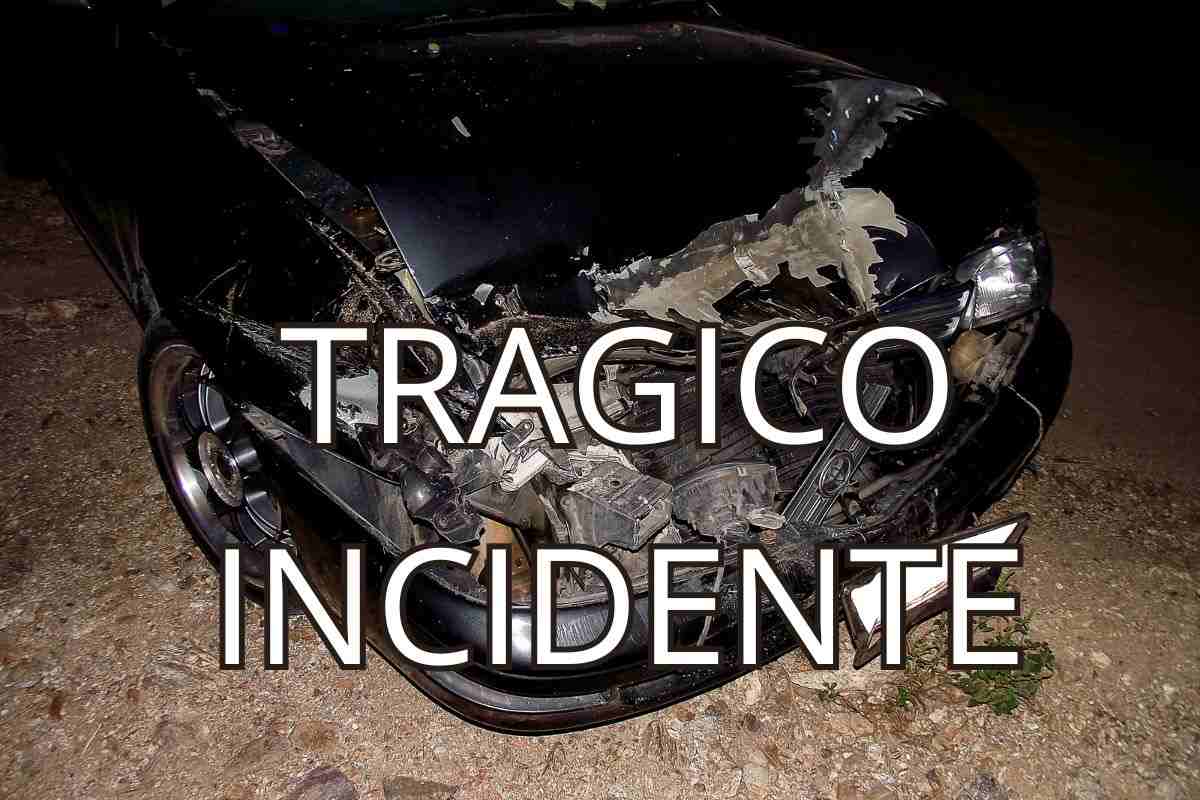 Auto incidente ragazza Abruzzo
