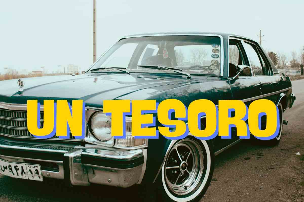 Mercedes auto ricambio vecchia