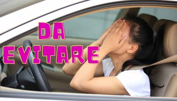 Auto acqua bere problemi