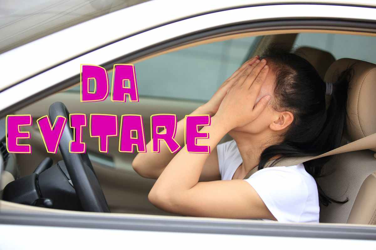 Auto acqua bere problemi