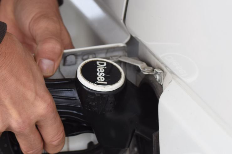 Diesel novità auto distrutta Valmontone