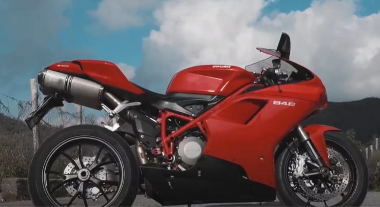Ducati 848 moto usata occasione low cost