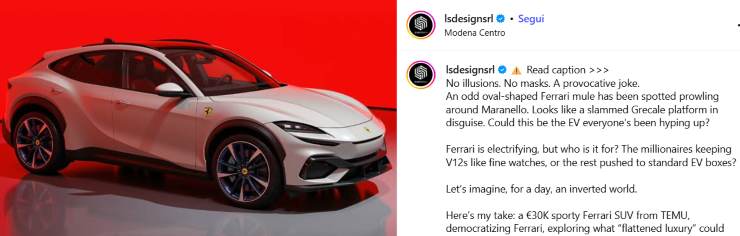 Ferrari crossover LS Design SRL