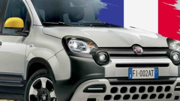 fiat panda bandiera francese