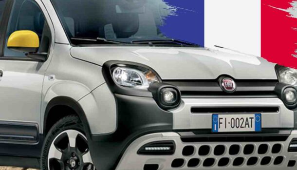 fiat panda bandiera francese