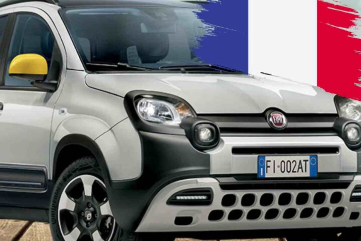 fiat panda bandiera francese