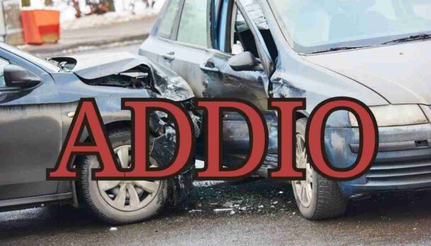 Freni auto incidente problemi addio