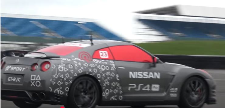 Auto Joystick Nissan GT R/C