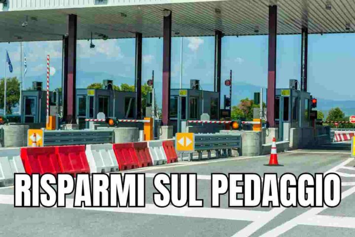 casello autostrada risparmio pedaggio