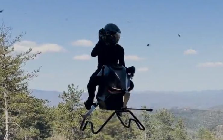 Volonaut Airbike moto volante