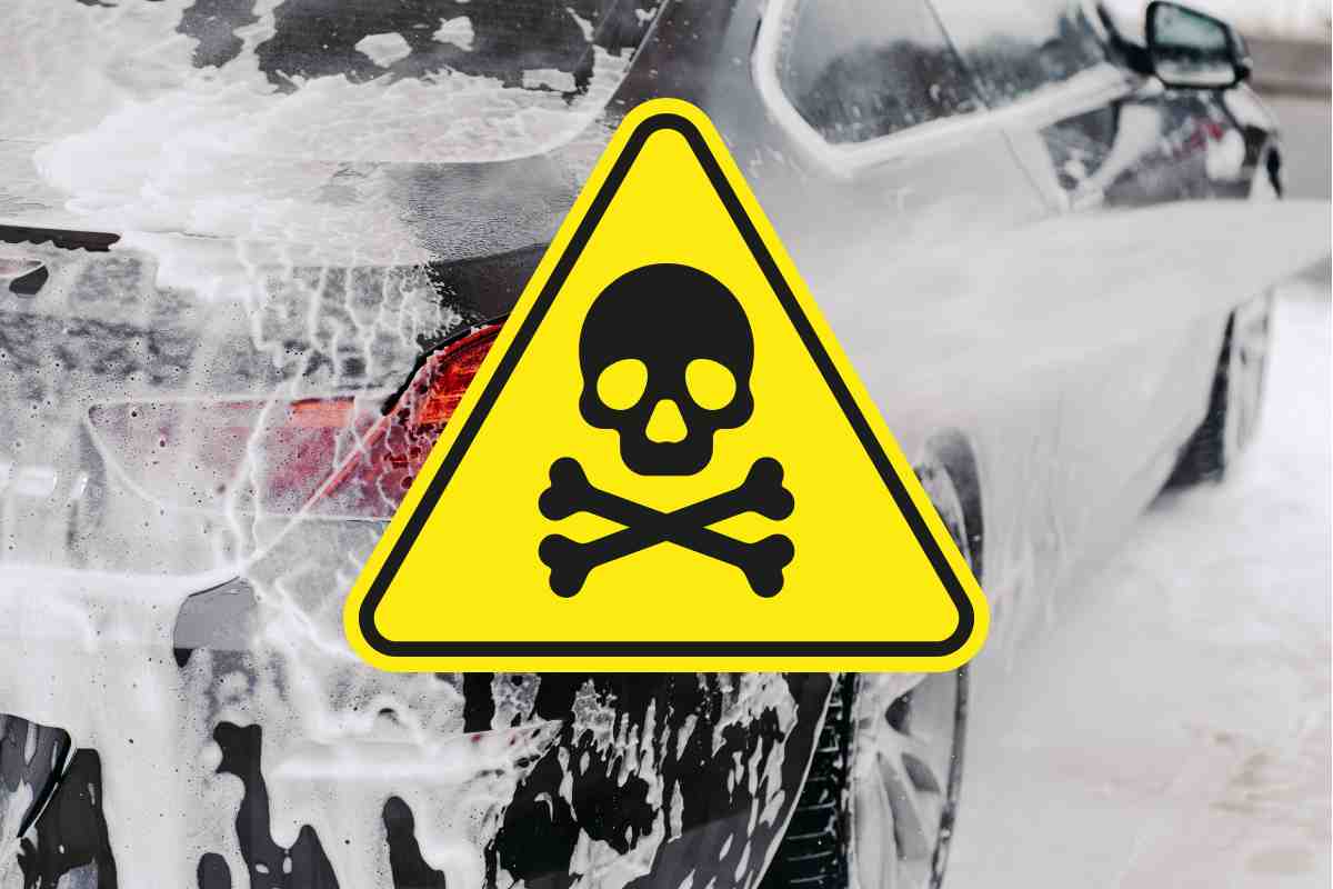 Pericolo lavaggio auto
