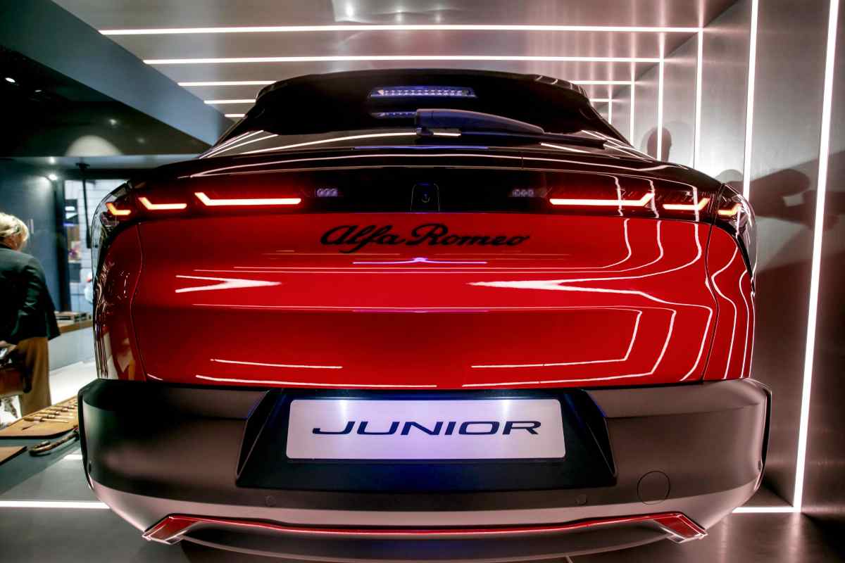 Il retrotreno della Alfa Romeo Junior
