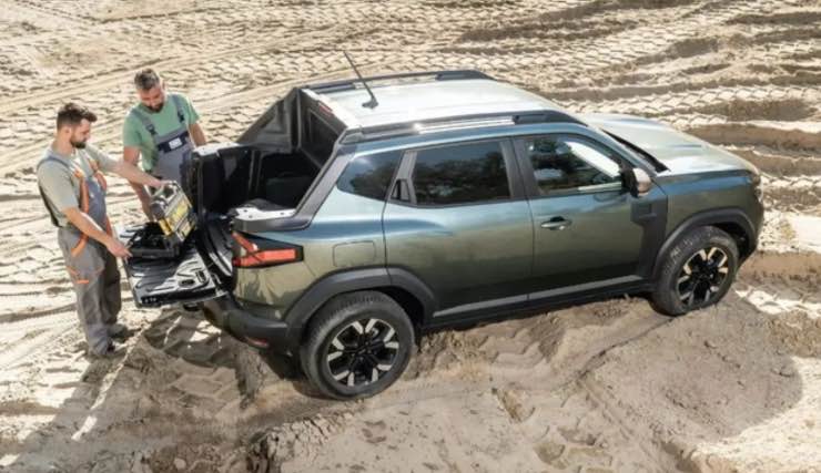 Dacia Duster pick-up costa solo 25.983 euro