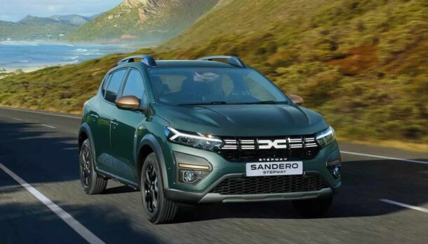 La Dacia Sandero Stepway in strada