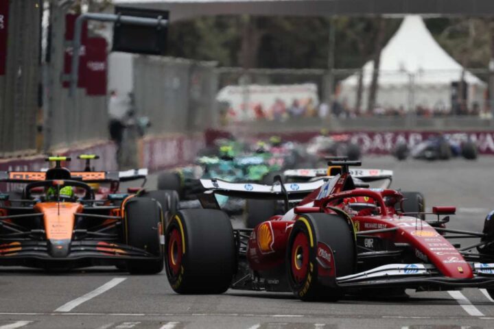 Una fase di gara della F1