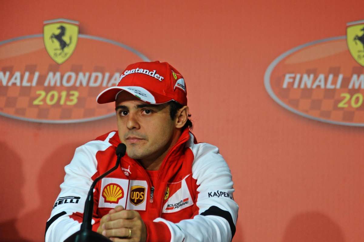 Felipe Massa in conferenza stampa