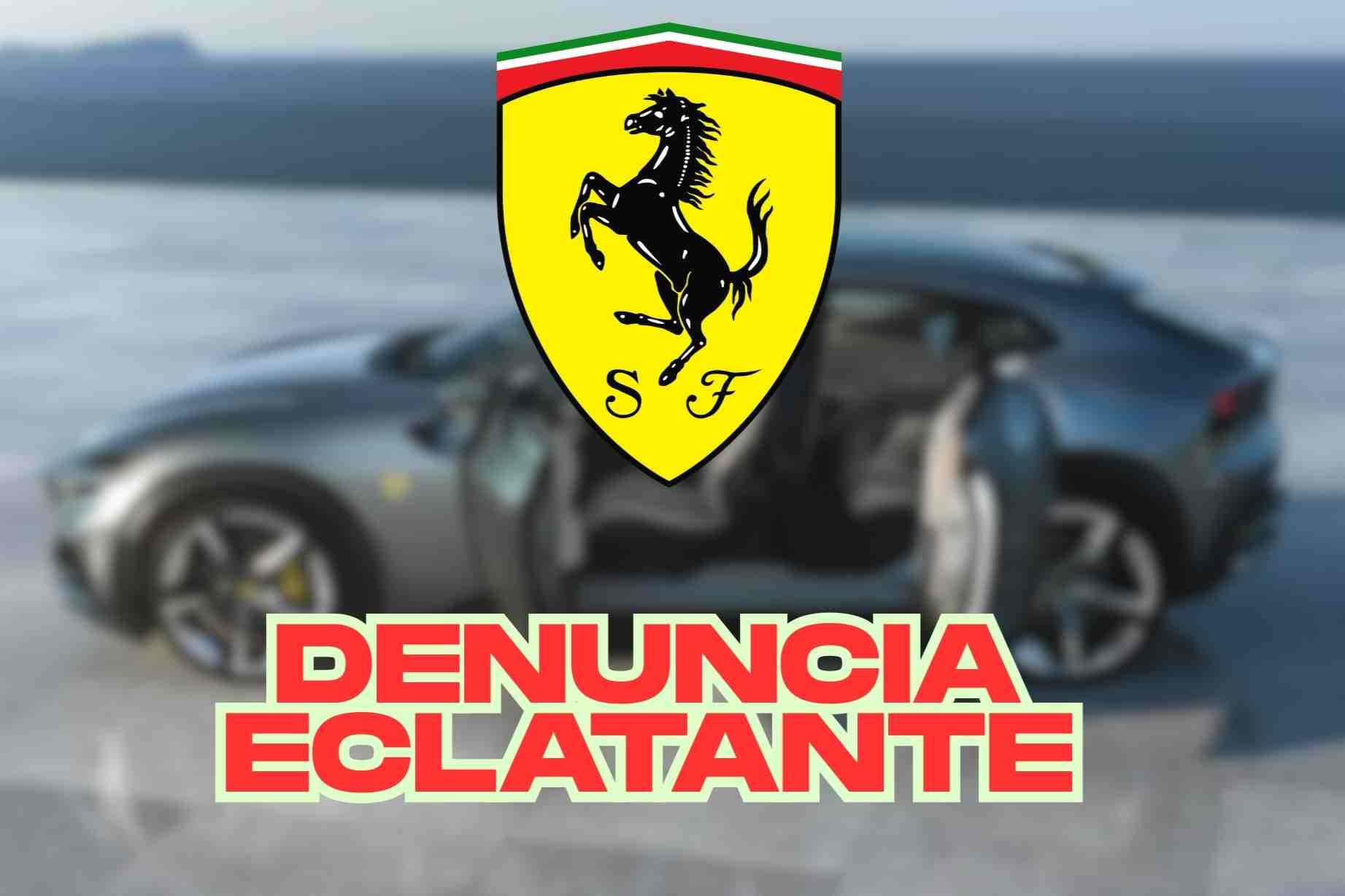 Ferrari denuncia 