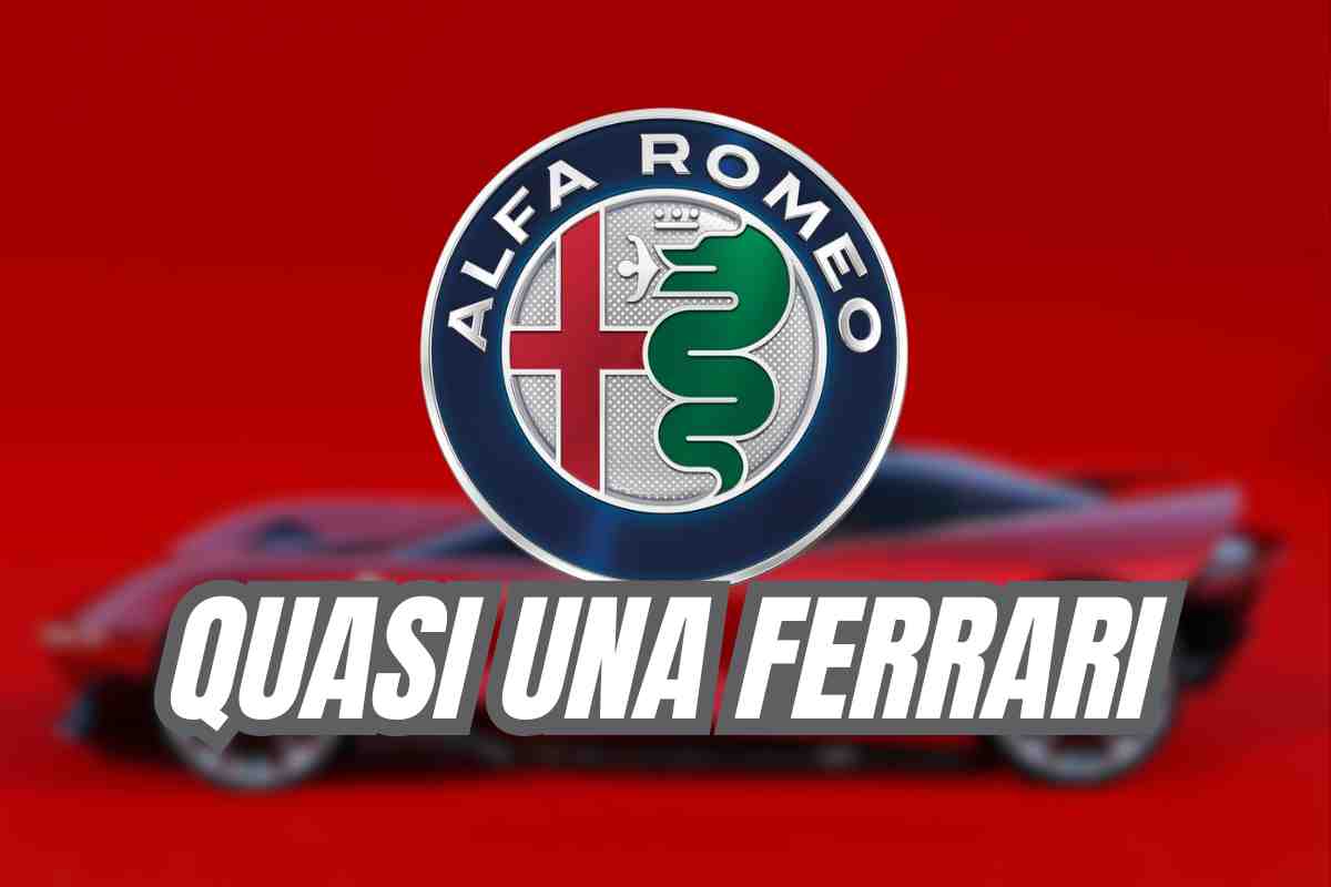 Alfa Romeo in versione Ferrari