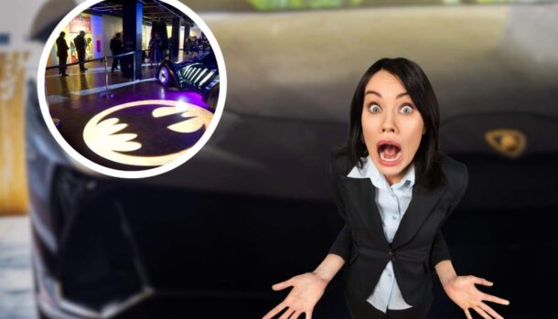 Lamborghini batmobile