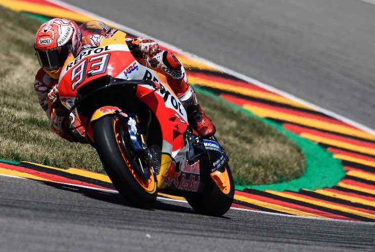 Marc Marquez frecciata di Bautista