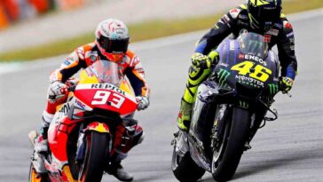 Marc Marquez Valentino Rossi