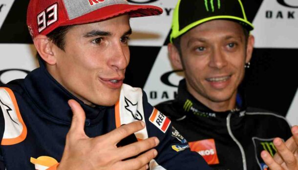 Marc Marquez e Valentino Rossi ecco chi è il più forte