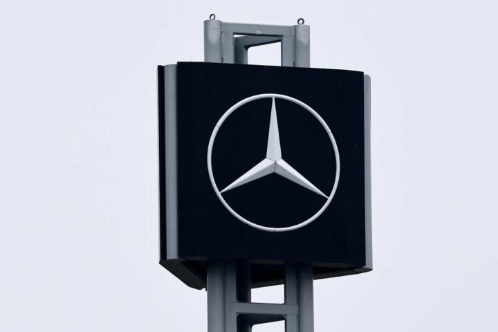 Il logo Mercedes