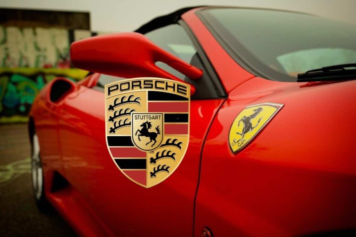 Porsche Ferrari sorpasso clamoroso
