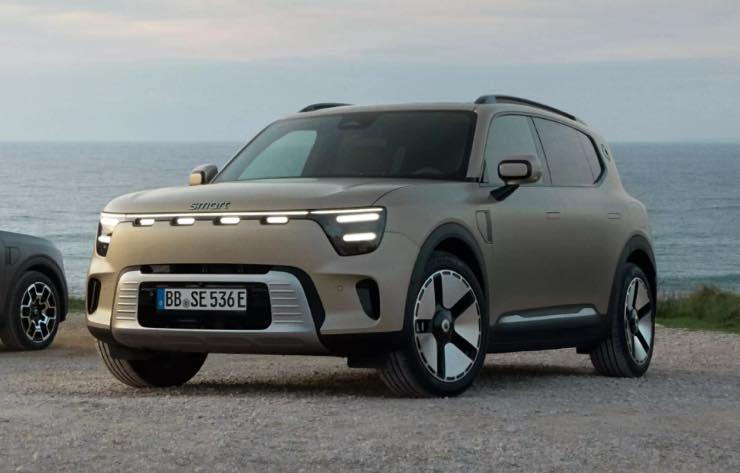 Smart #5 SUV di medie dimensioni sicurissimo