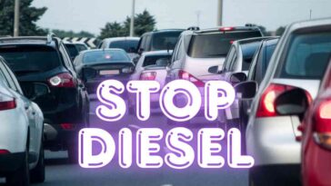 Diesel auto Piemonte stop