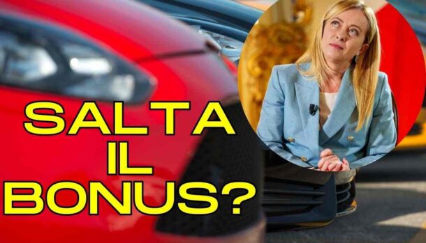 Auto elettrica Governo bonus